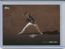 2020 Topps On Demand Black & White Baseball Set 4 Cavan Biggio SEPIA CARD 48A