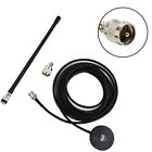 Superior Performance CB Antenna with Soft Whip and Magnetic Base BNC PL259 Male