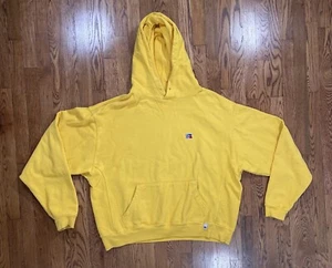 Kith x Russell Athletic Pullover Hoodie Yellow Men’s Size XL Ronnie Fieg - Picture 1 of 8