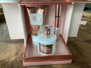 3pc PURE WONDER 1.7oz EAU PARFUM, 8oz CREAM & Mini Perfume Bath and Body Works - Picture 1 of 4