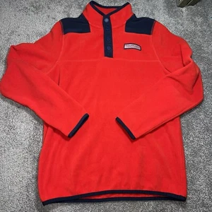 Vineyard Vines Red And Navy Blue Pullover. Unisex. L - Picture 1 of 8