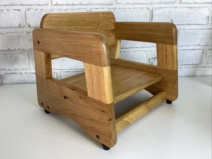 Wood Child Booster Seat Chair NEW - Picture 1 of 7