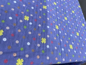 Lightweight Four Leaf Clover Throw Blanket X Large 100% Cotton Soft Reversible - Picture 1 of 13