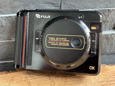 Fuji TW-3 Kleinbild-Halbformat-Kamera 18x24mm. 1.8 F 69mm Made In Japan Vintage - Bild 1 von 4