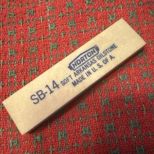 Vintage Norton Arkansas Stone File 4โ SN14 ๐บ๐ธ NOS - Picture 1 of 11