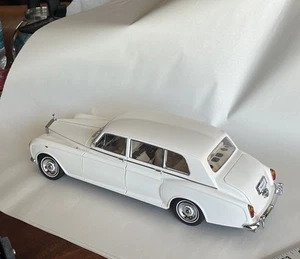 Rare Kyosho 1968 Rolls Royce Phantom VI White 1/18 Diecast Model Car - Picture 1 of 16