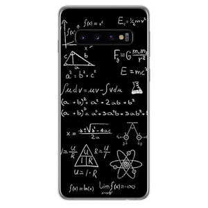 FUNDA de GEL TPU para Samsung Galaxy S10 Plus diseño Formulas Dibujos - Imagen 1 de 1