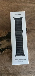 Official Samsung Galaxy Watch Ultra Trail Wrist Band ET-SVL70MBEGUJ Dark Gray - Zdjęcie 1 z 2