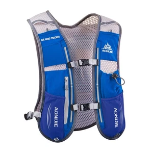 AONIJIE Trinkweste Pack Rucksack 5L Marathonläufer Laufen Rennen Trink blau - Bild 1 von 9