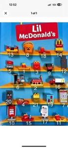 McDonalds Lil’ McDonald Lote 4 Juguetes 8, 11, 12, 21 Boo Cubo Incluido Sin Abrir - Imagen 1 de 1