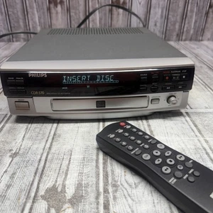 Philips CDR 570 Lecteur CD Enregistreur CD avec Télécommande TESTÉ FONCTIONNEL CDR570 Nice ! - Photo 1/12
