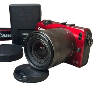 Canon EOS M 24.1MP Mirrorless Camera (Kit with 18-55mm STM Lens) From JAPAN - Picture 1 of 21