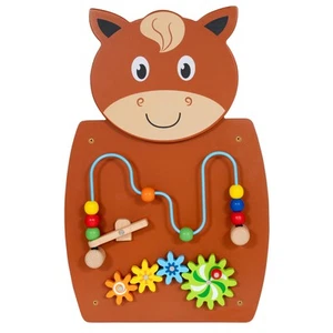 Learning Advantage Horse Activity Wall Panel - Toddler Activity Center - Wall... - Picture 1 of 9