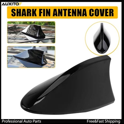 Cubierta de aleta de antena de tiburón para coche Hyundai 2002-2019 radio aérea techo AM/FM negro Foto 1 de 4