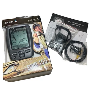 Garmin Echo 100 Single Beam Fish Finder With Original Box 600’ Depth - Clean! - Picture 1 of 5