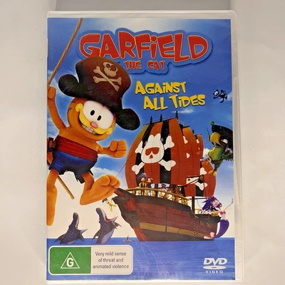Sealed - Garfield The Cat Against All Tides DVD – G Animated Movie – Brand New - image 1 of 3