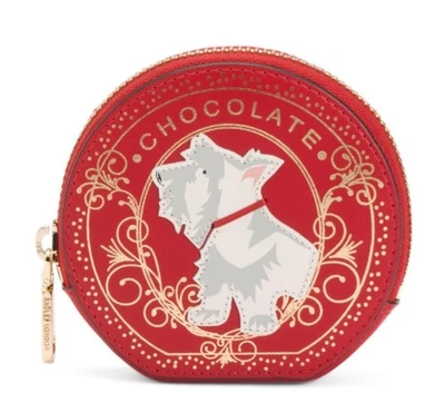 Monedero de cuero Radley London Chocolate Heaven Scottie Westie Foto 1 de 4