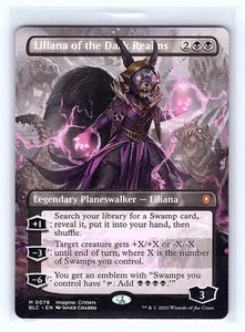 Liliana of the Dark Realms (Borderless) - Near Mint MTG Commander: Bloomburrow - Bild 1 von 2