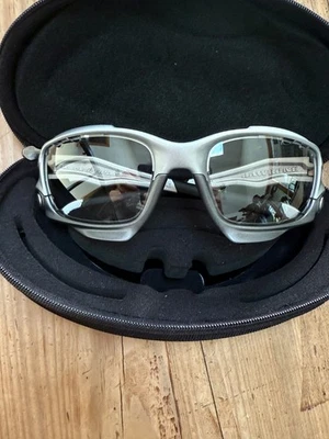 Oakley Jawbone Sunglasses SLVR/BLACK - Image 1 of 4