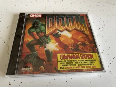 DOOM PC ROM companion edition new Sealed Video Game - Image 1 of 4