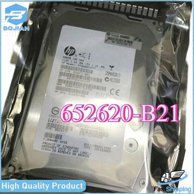 652620-B21 New HP 653952-001 600GB 15K SAS 3.5" DUAL PORT 6G ENT Hard Drive - Image 1 of 4