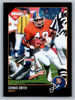 1992 Collector's Edge #41 Dennis Smith Denver Broncos - Image 1 of 2