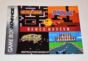 NUR HANDBUCH Namco Museum Nintendo Gameboy Advance Anleitung Booklet - Bild 1 von 1