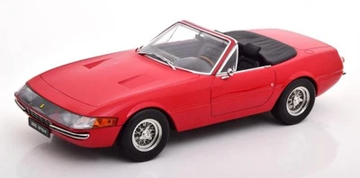 1:18 KK Scale Ferrari 365 Gtb Daytona Spyder Red 1969 KKDC180611 Modellino - Immagine 1 di 4