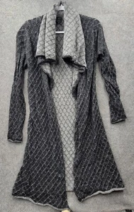 Maglione donna B. Chyll nero taglia media 100% cashmere lungo asimmetrico boho - Foto 1 di 7