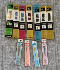 Lot of 11 Vintage Metal Zippers Talon, C & C Various Colors & Lengths NEW NOS - Picture 1 of 7