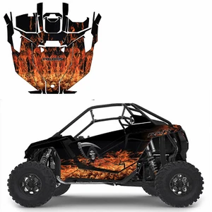 Decal Graphic Kit Vinyl Wraps UTV 2018+ Polaris RZR XP 1000 2 Door - Picture 1 of 2