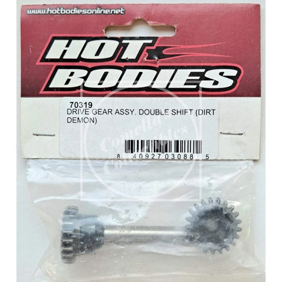 Conjunto de engrenagens Hot Bodies Double Shift Drive para Dirt Demon 70319 - Imagem 1 de 1