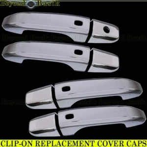 2021-2025 Chevy Tahoe Suburban Yukon CHROME 4 Door Handle COVERS W/4 Smart Keys - Picture 1 of 2