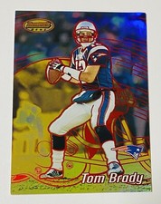 2002 Bowman’s Best Tom Brady 119/200 Red New England Patriots Rare