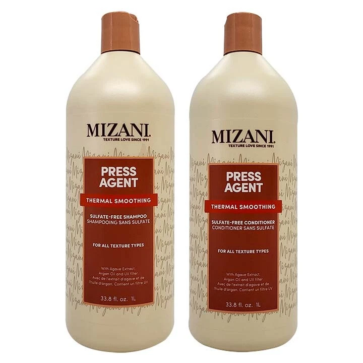 MIZANI Press Agent T/S Sulfate Free Shampoo & Conditioner 33.8oz "Shipping Free" - Image 1 of 1