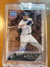 2019 Topps Clearly Authentic Baseball Al Kaline 150 Years Of Baseball Autograph