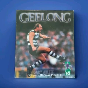 RARE *SEALED* Club 10 Geelong Cats GARY ABLETT SNR 500 piece Jigsaw Puzzle - Picture 1 of 7