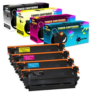 4 Reemplazo de tóner para HP CF360X 508X Color LaserJet Enterprise M553dn M577z - Imagen 1 de 1