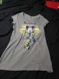 Disney Buddies Mickey Pluto Goofy Donald Nightgown Junior Size XL 15/17 In VGC  - Picture 1 of 5