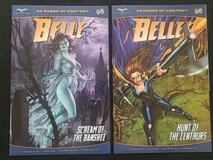 BELLE SCREAM OF THE BANSHEE & HUNT OF CENTAURS Grimm Fairy Tales Lot NM Noe Geeb - Picture 1 of 11