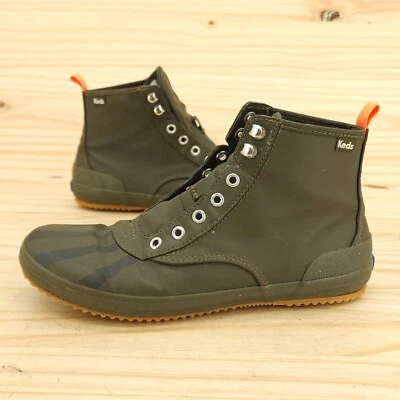 Keds Scout Splash Womens Boots Sz 7 Green Lace Up Combat Outdoor - NO LACES - Image 1 of 4