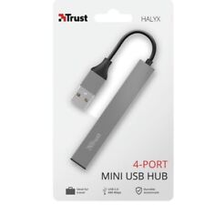Hub 2.0 4 porte Mini USB Trust Halyx 23786