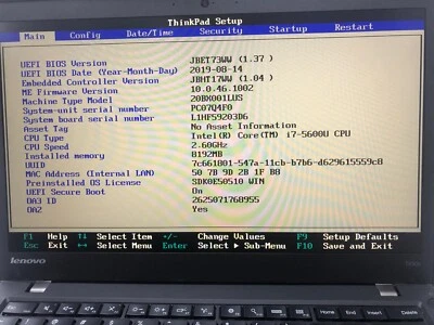 14" Lenovo Thinkpad T450s | i7-5600U | 8 GB RAM | - Image 1 of 4