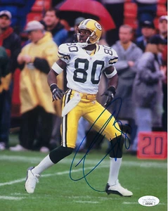 PACKERS Donald Driver signed 8x10 photo w/ #80 AUTO JSA COA Autographed - Picture 1 of 2