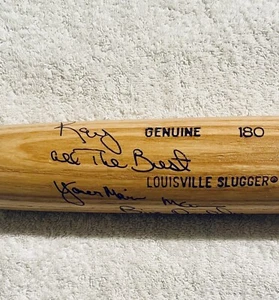 Cecil Fielder, Autographed, Signed & Inscribed Baseball Bat to Ray Lewis, HOFer - Picture 1 of 8