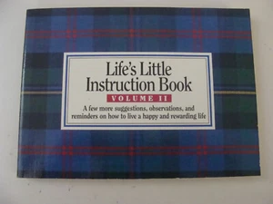 Life's Little Instruction Book Vol. 2 H Jackson Brown Jr Common Sense Advice - Picture 1 of 1