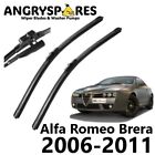 Alfa Romeo Brera (2006-2011) Front Windscreen Wiper Blade Twin Pack - 22" & 18"