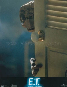 E.T. THE EXTRA TERRESTRIAL 1982 VINTAGE LOBBY CARD  #9 STEVEN SPIELBERG - Photo 1/1