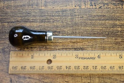 VENDA!!!   1 agulha de madeira maciça para amarrar moscas - Imagem 1 de 4