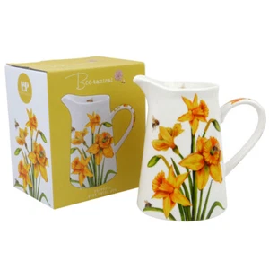 Jarra China The Leonardo Collection con narcisos abejas 500 ml - Imagen 1 de 6